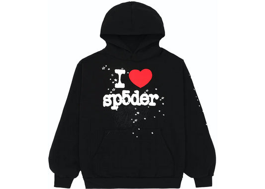 Sp5der Hoodie- I heart Sp5der